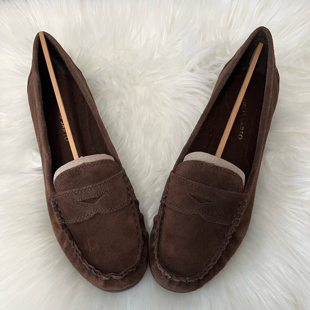 Franco Sarto Suede Loafer